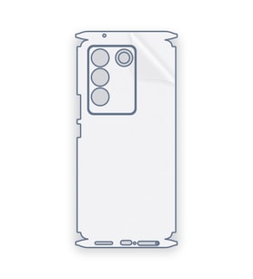 SChitec VIVO V27 Uyumlu Fullbody Arka Kaplama Hidrojel Koruyucu Film