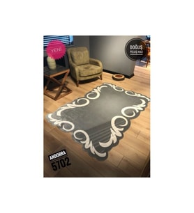 DOĞUŞ PELUŞ HALI ANDORRA 5702 DEKORATİF HALI 140X200 CM