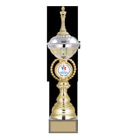 ODAK KUPA - Figürlü Kupalar - Satranç Figürlü Kupalar FG-066 A - 46 cm