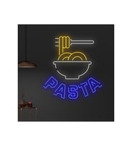 PASTA Yazılı ve Şekilli Neon Tabela