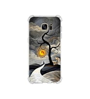 PrintiFy Samsung Galaxy S7 Edge ile Uyumlu Simya Serisi Sarmal Yolculuk Tasarımlı Uv Baskılı Köşe Korumalı Antişok Kılıf
