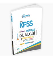 2024 KPSS Türkçe Asimetrik Dil Bilgisi Özgün Soru Bankası Dijital Çözümlü Anamor (Beyaz)