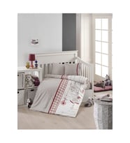 FIRST CHOICE BEBEK NEVRESİM SETİ PALMY 8699297000078 (Kırmızı)