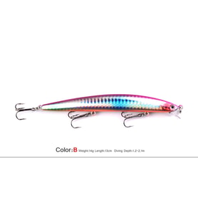 YEM 13cm 13,9gr ÇİFT KARBON ÇELİK KANCALI