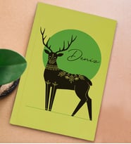 BK Gift Kişiye Özel İsimli Sert Kapaklı Sarı Defter, Arkadaşa Hediye, Yeni İş Hediyesi, Anı Defteri, Doğum Günü Hediyesi (Model 1)