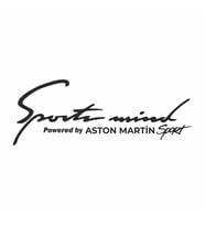 Sports Mind Aston Martini Sports Sticker siyah 21x10 CM (Siyah-Siyah)