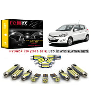 Hyundai i20 (2012-2014) LED İç Aydınlatma Ampul Seti FEMEX Parlak Beyaz