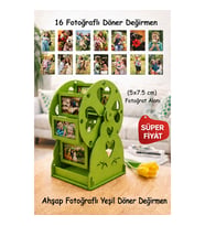 Ahşap Fotoğraflı Değirmen