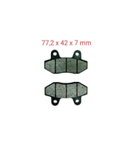 Mondial 151Rs Arka Fren Disk Balatası 7 Mm Fa086