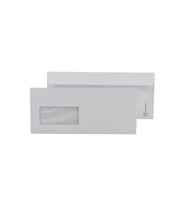 Oyal Diplomat Zarf Extra Beyaz Silikonlu Pencereli 10.5x24 110 GR (500'Lü Paket)