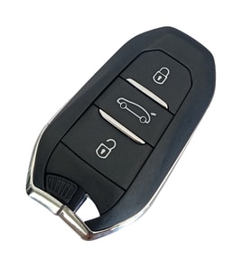 Peugeot 208 308 508 2008 3008 5008 Rifter Uyumlu Smart Kumanda Anahtar Kabı Oto Anahtarlık Logolu