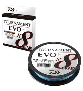 Daiwa Tournament EVO+ 8B 300mt Multicolor İp Misina
