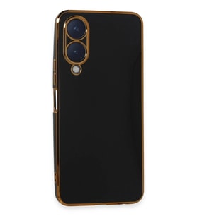 Durukar® Vivo Y17S Kılıf Volet Silikon - Siyah