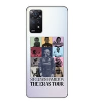 Xiaomi Redmi Note 12 PRO 4G Uyumlu Lewis Hamilton Tasarımlı Şeffaf Telefon Kılıfı