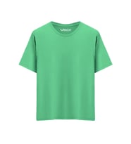 Erkek %100 Pamuk Oversize Tişört Basic Bisiklet Yaka Kısa Kollu T-Shirt