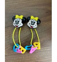 Power Es Kız Çocuğu Lastikli Mickey Mouse Toka
