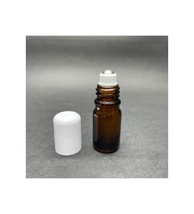 5ml kahverengi cam şişe roll-on şişe, 127 adet, bilye başlıklı şişe, cam şişe, roll-on şişesi, amber şişe