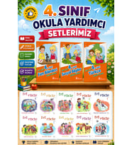 4.Sınıf Çıtır Çıtır Türkçe + Fen Bilimleri + Sosyal Bilgiler + İyi Fikir Hikaye Seti