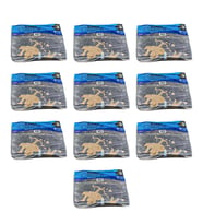 Arma Baskılı Mini Blok Poşet Torba - No : 3 - 30x50 Cm. - Siyah - 100 Adetlik 10 Paket