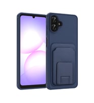 Lexroo Galaxy A07 Kılıf Kartlıklı TPU Bikart Kılıf - Lacivert