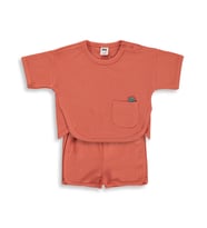 Civil Baby Cepli Basic 6-18 Ay Takım - Turuncu