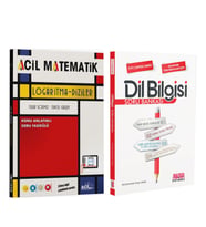 Acil Yayınları TYT Logaritma Diziler ve AKM Dil Bilgisi Soru Bankası Seti 2 Kitap
