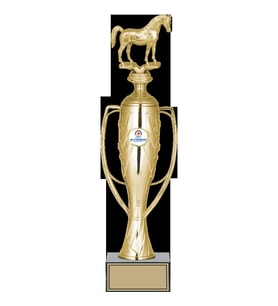 ODAK KUPA - Figürlü Kupalar - At Figürlü Kupalar FG-026 A - 41 cm