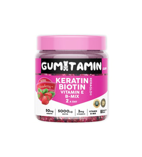 GUMITAMIN Keratın Bıotın 60 Kapsul Gummıes