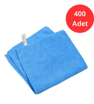 Mulpex Mikrofiber Genel Temizlik Bezi Mavi 40X40 cm. - 400 Adet