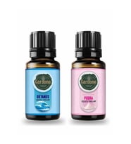 Okyanus + Pudra ( Oda Kokusu Aroma Terapi Buhurdanlık / Difüzör Yağı ) Set 2 Adet x 10 ML