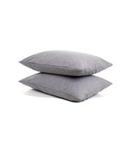 Mer-tim 2'li 50x70 Ranforce Gri Yastık Kılıfı