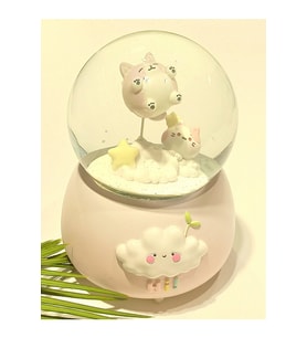 Monalisa Home 15x10 Lüks Renkli Figürlü Gösterişli Kar Küre