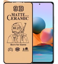 Xiaomi Redmi Note 10 Pro Ekran Koruyucu 9d Mat Seramik Nano Kırılmaz Cam