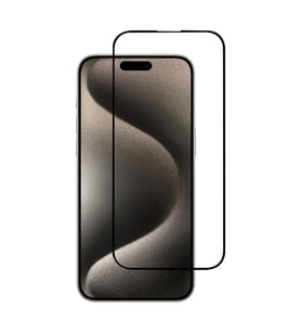 iPhone Apple 15 Pro Max Uyumlu 9D Tam Kaplayan Kavisli Ekran Koruyucu