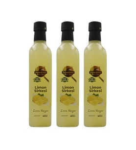 Tarihi Sultanahmet Baharatçısı Limon Sirkesi 3x500ml (Özel Üretim)