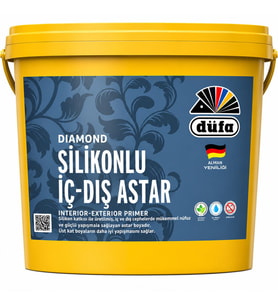 Düfa Diamond Silikonlu İç Dış Cephe Astarı 17.5 Kg Beyaz