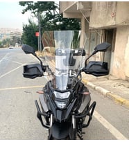 MOTOCAM SYM NHT 200 Ön Cam 2023-2026 Model 50cm Şeffaf Renkli 4mm