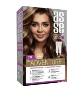 Asse Hair Color System Saç Boyası Kumral No: 7.00