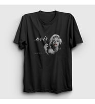 Presmono Unisex Siyah Noir Marilyn Monroe T-Shirt 39098tt