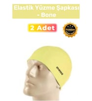 Özel Üretim Su Geçirmez Silikon Yüzücü Havuz Ve Deniz Bonesi Elastik Yüzme Şapkası 2'li Set