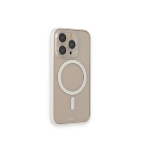 Durukar® iPhone 14 Pro Kılıf Grand Magneticsafe Kapak - Beyaz