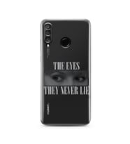 Huawei P30 Lite Uyumlu Baskılı Yumuşak Silikon Şeffaf Telefon Kılıfı