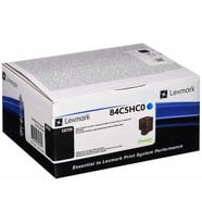 Tonersepeti Lexmark 84C5HC0 Yüksek Kapasiteli Mavi Orjinal Toner CX725