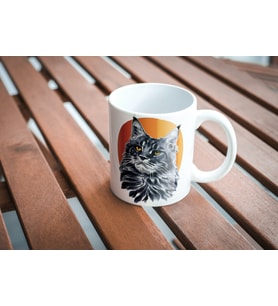KEDİLİ KUPA BARDAK