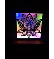 Lotus Işıklı Kişiselleştirilmiş Dekoratif Lotus Çiçeği Gece Lambası