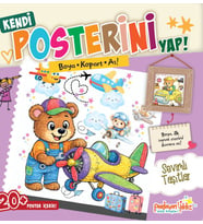 Kendi Posterini Yap! Boya Kopart As! Sevimli Taşıtlar