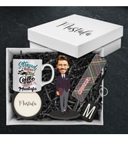 Motto Gift Erkeklere Özel Tasarım Karikatür Biblolu Hediye Kutusu 113001