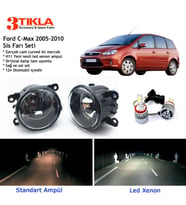 Ford C-Max 2005-2010 Beyaz Led Xenon Sis Farı Seti