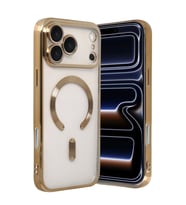 Apple iPhone 17 Pro Max Kross Magneticsafe Kapak - Gold