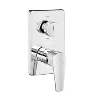 Eca Niobe Krom Ankastre Banyo/Duş 2 Yollu Sıva Üstü 102167243-KDE